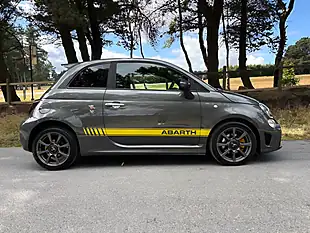 Used 2017 Abarth 595 Grey - Interior and Exterior details 4