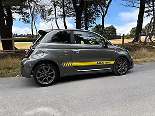 Used 2017 Abarth 595 Grey - Interior and Exterior details 5