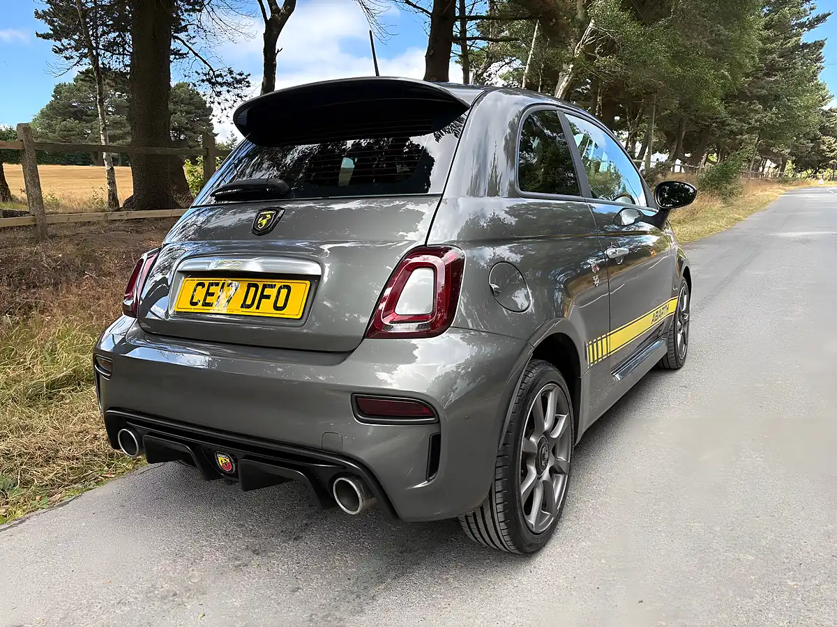 Used 2017 Abarth 595 Grey - Interior and Exterior details 7