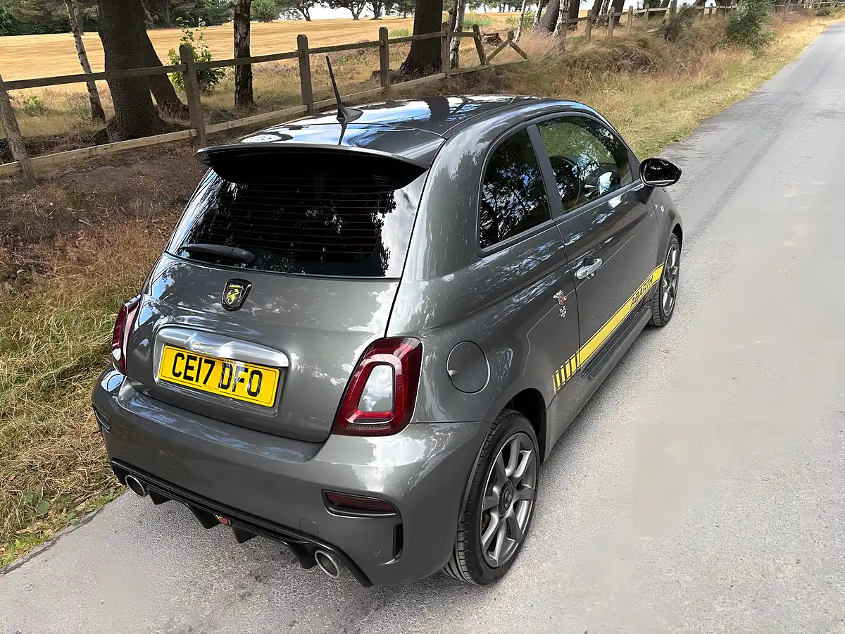 Used 2017 Abarth 595 Grey - Interior and Exterior details 9
