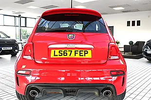 Used 2017 Abarth 595 Hatchback 3dr Red - Interior and Exterior details 11