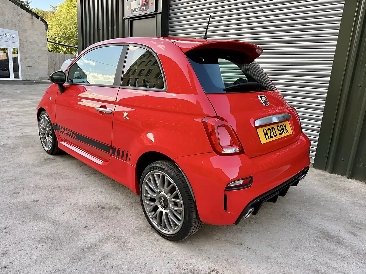 Used 2017 Abarth 595 Red - Interior and Exterior details 10