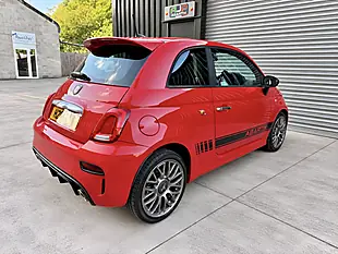 Used 2017 Abarth 595 Red - Interior and Exterior details 11