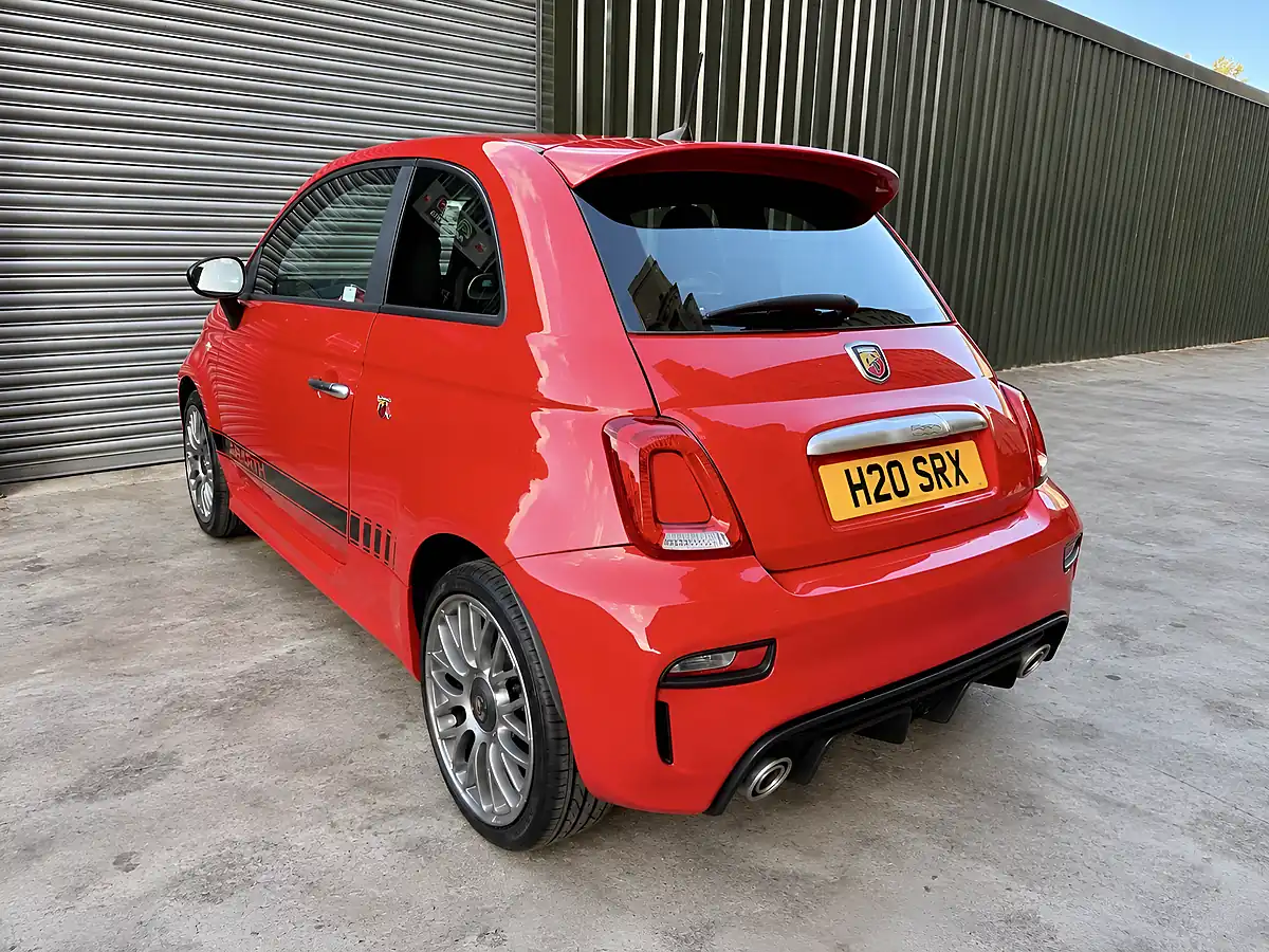 Used 2017 Abarth 595 Red - Interior and Exterior details 12
