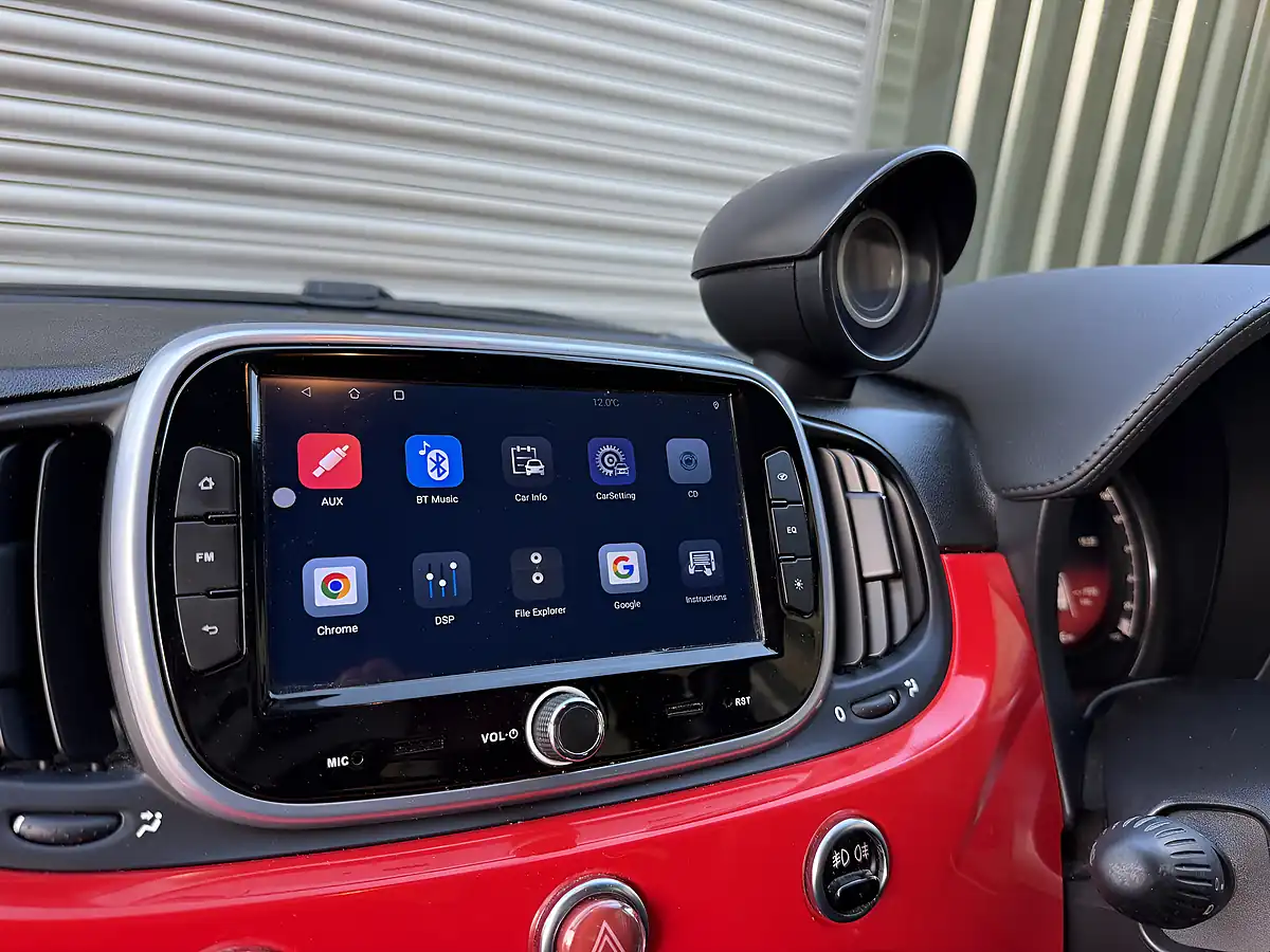 Used 2017 Abarth 595 Red - Interior and Exterior details 14