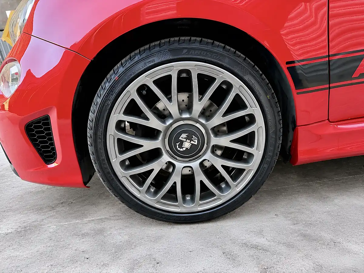 Used 2017 Abarth 595 Red - Interior and Exterior details 17
