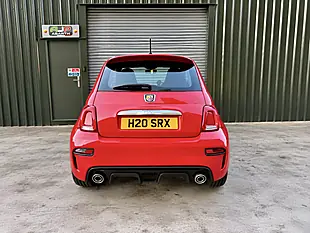 Used 2017 Abarth 595 Red - Interior and Exterior details 2