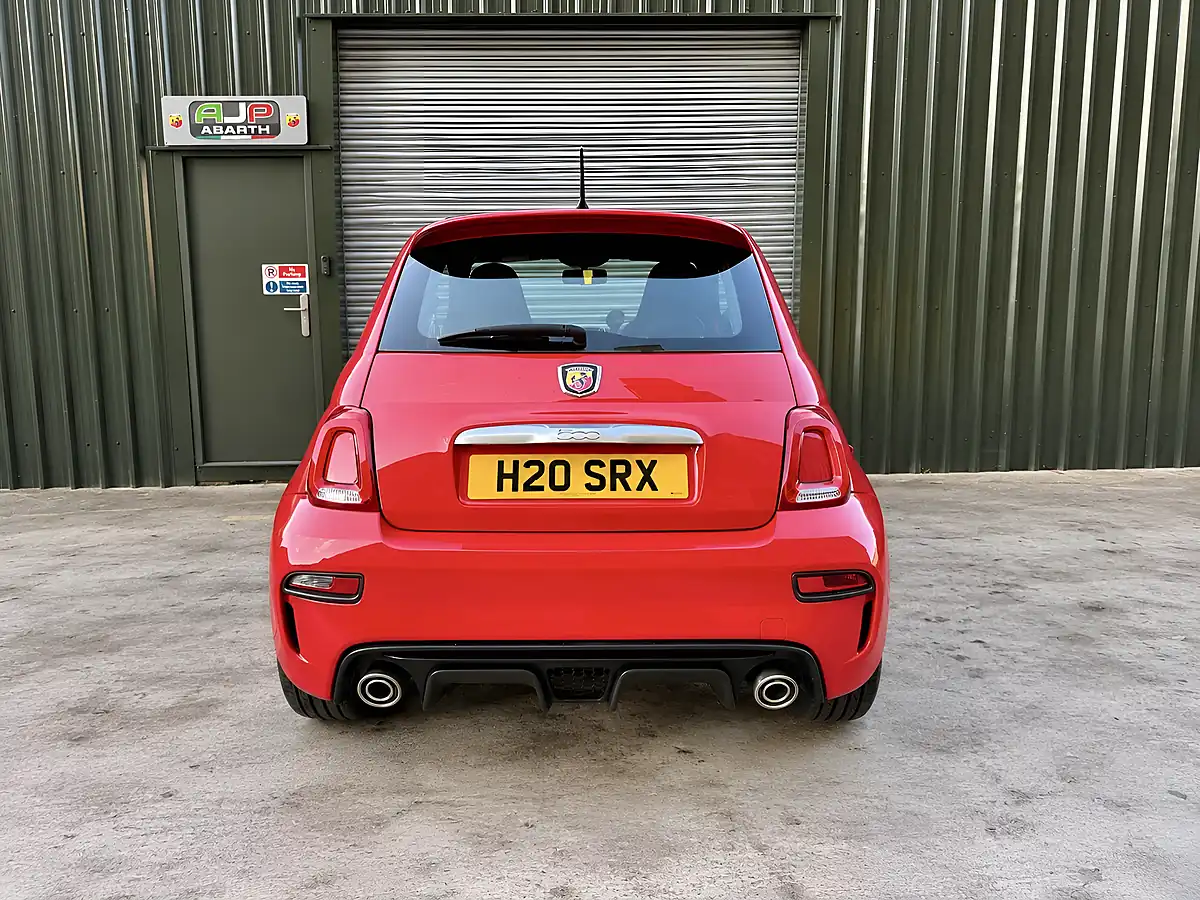 Used 2017 Abarth 595 Red - Interior and Exterior details 2