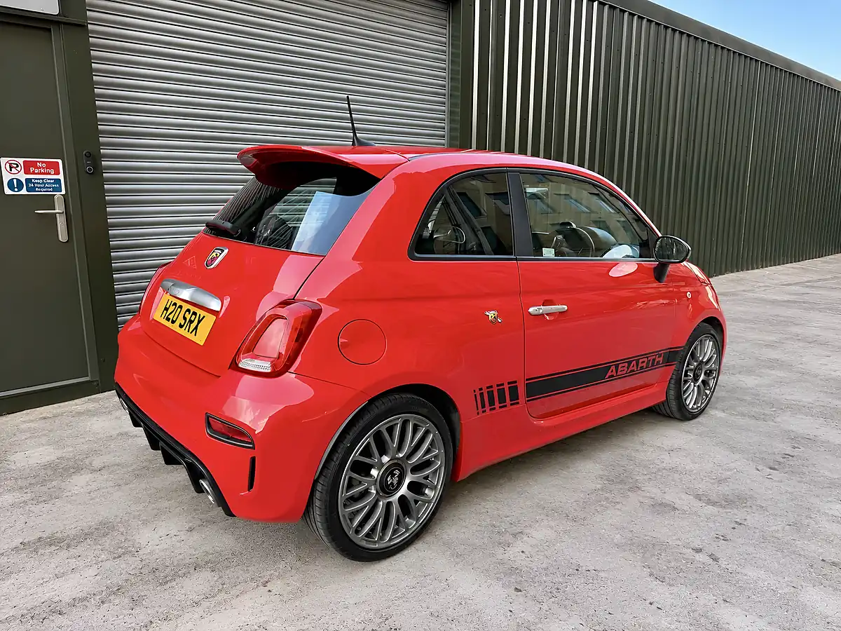 Used 2017 Abarth 595 Red - Interior and Exterior details 6