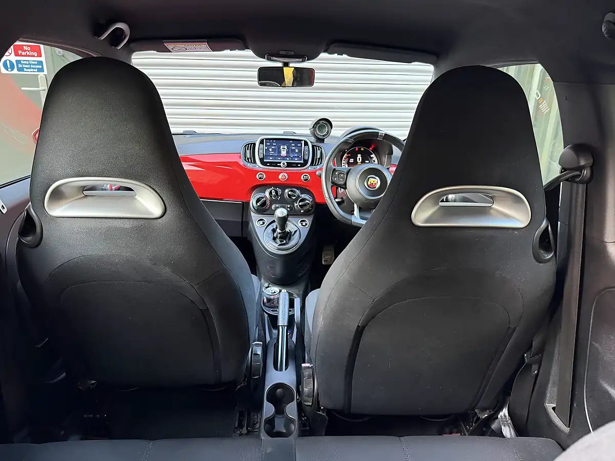 Used 2017 Abarth 595 Red - Interior and Exterior details 7