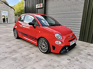 Used 2017 Abarth 595 Red - Interior and Exterior details 8