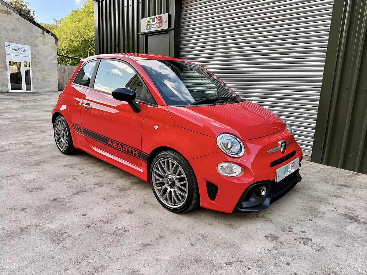 Used 2017 Abarth 595 Red - Interior and Exterior details 8