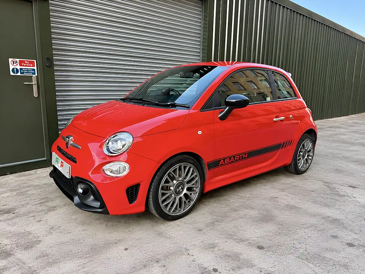 Used 2017 Abarth 595 Red - Interior and Exterior details 9