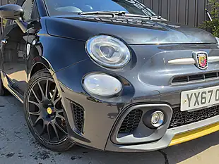 Used 2017 Abarth 595 Trofeo Black - Interior and Exterior details 2