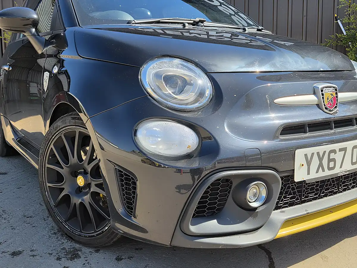 Used 2017 Abarth 595 Trofeo Black - Interior and Exterior details 2