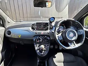 Used 2017 Abarth 595 Trofeo Black - Interior and Exterior details 6