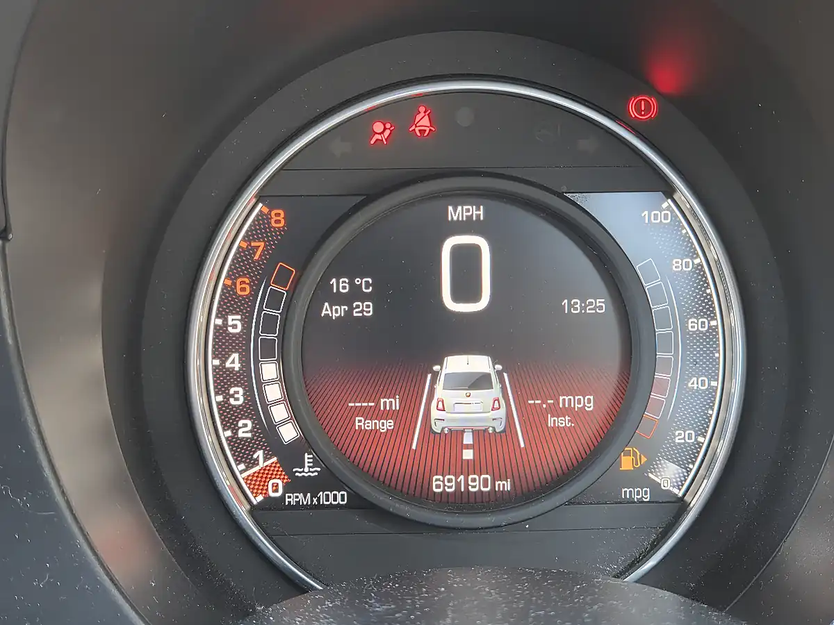 Used 2017 Abarth 595 Trofeo Black - Interior and Exterior details 8
