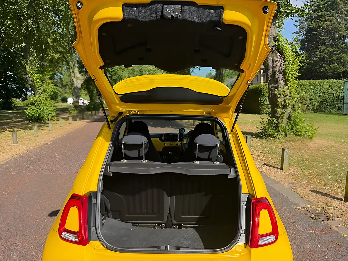 Used 2017 Abarth 595 Yellow - Interior and Exterior details 11