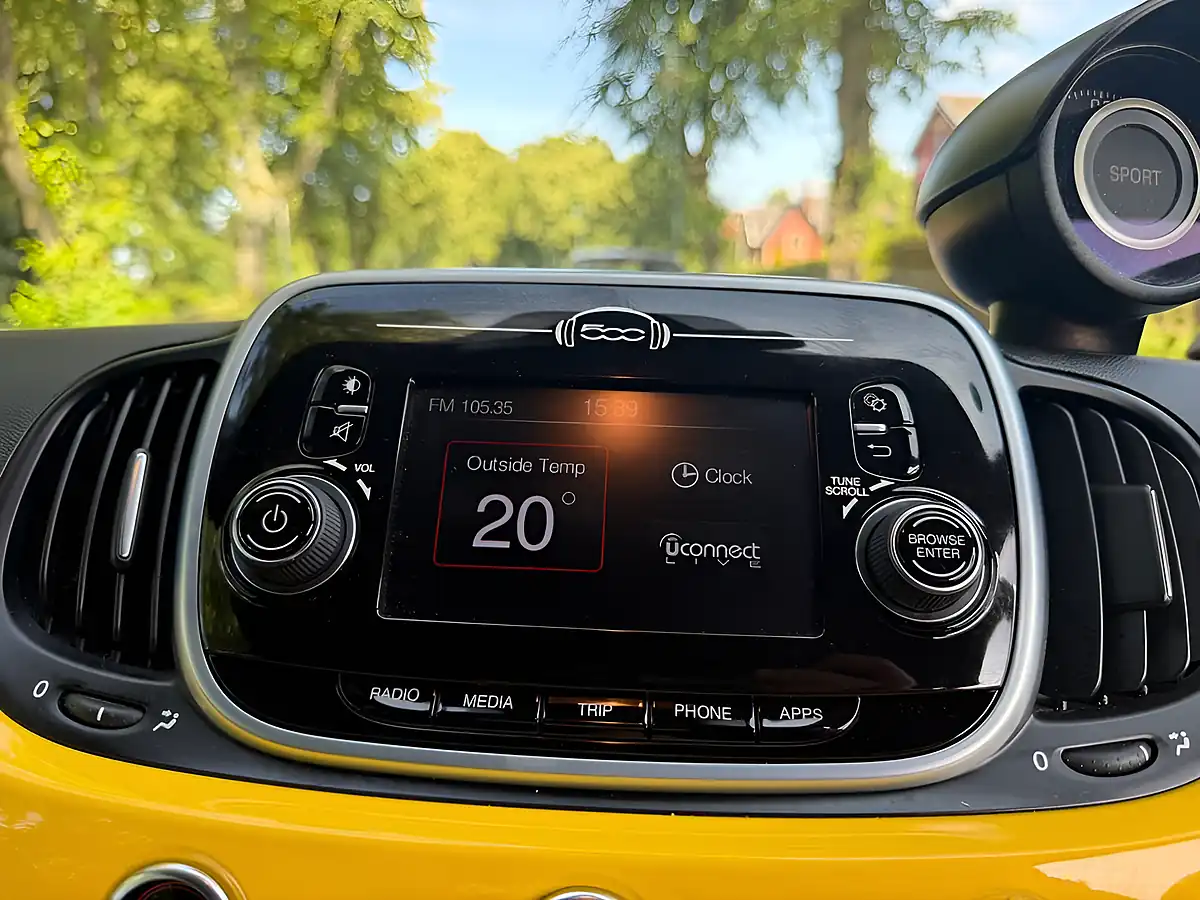 Used 2017 Abarth 595 Yellow - Interior and Exterior details 18