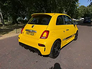 Used 2017 Abarth 595 Yellow - Interior and Exterior details 4