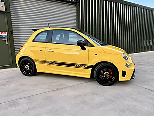 Used 2017 Abarth 595 Yellow - Interior and Exterior details 12