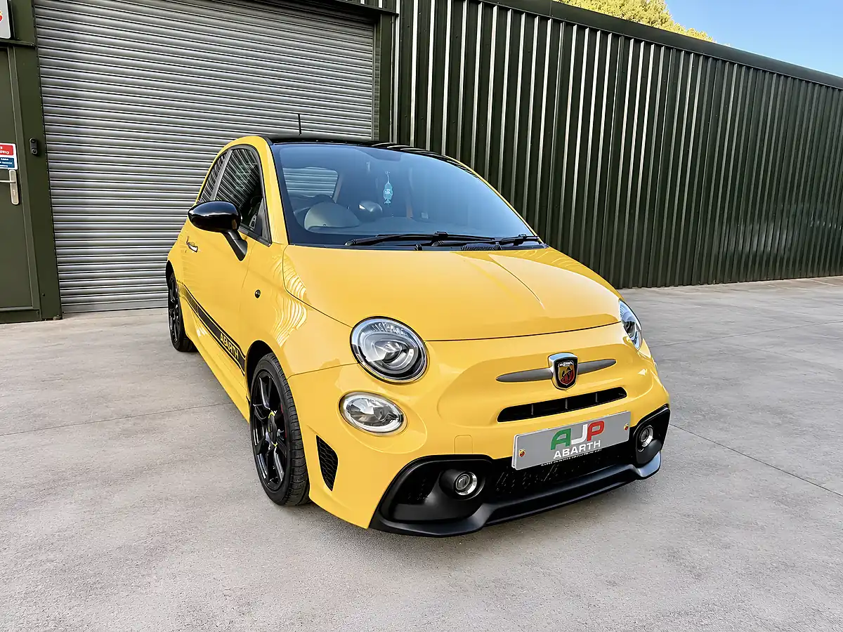 Used 2017 Abarth 595 Yellow - Interior and Exterior details 13