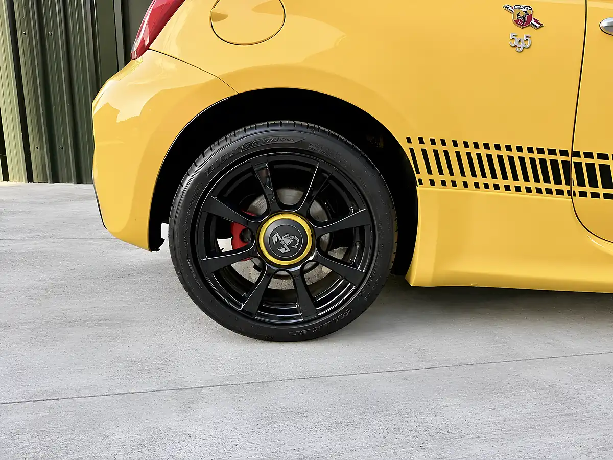 Used 2017 Abarth 595 Yellow - Interior and Exterior details 18