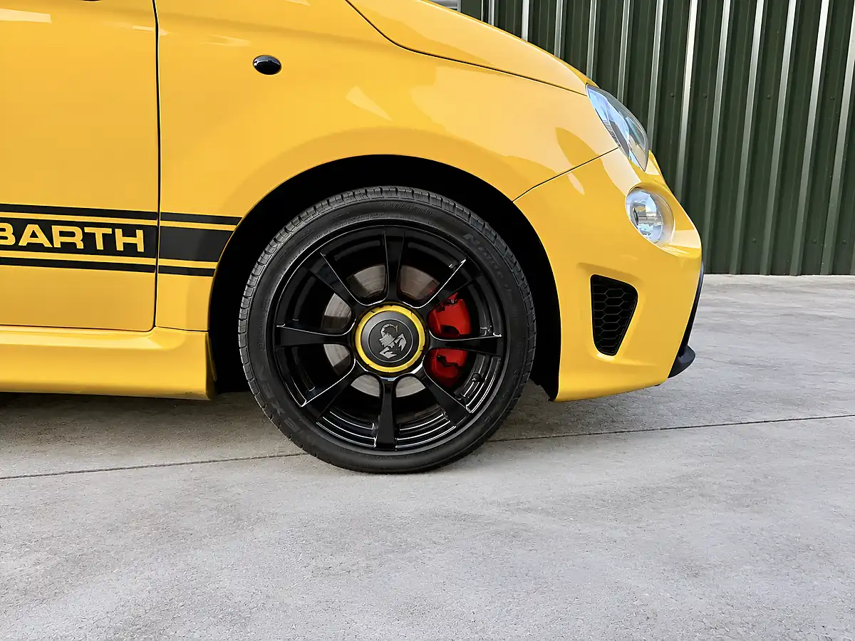 Used 2017 Abarth 595 Yellow - Interior and Exterior details 19