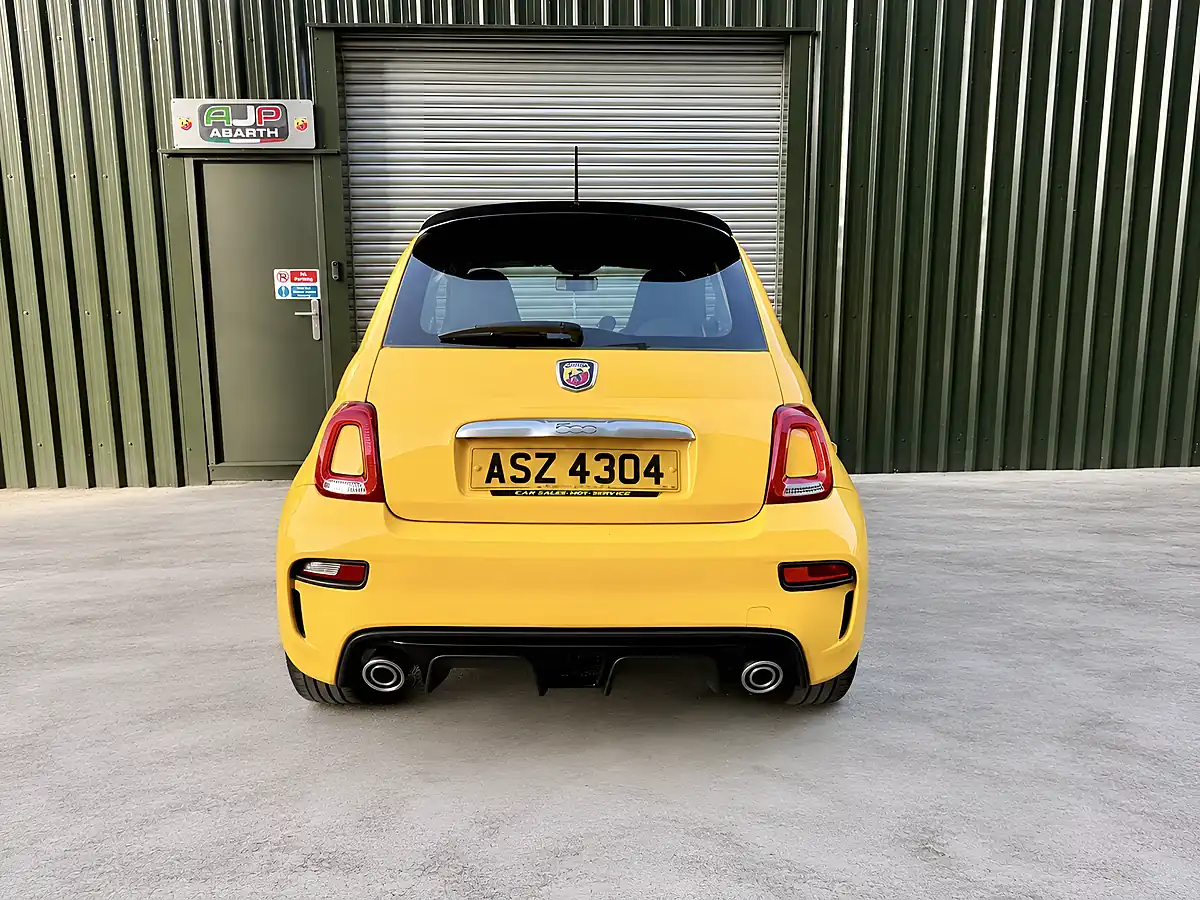 Used 2017 Abarth 595 Yellow - Interior and Exterior details 3