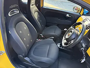 Used 2017 Abarth 595 Yellow - Interior and Exterior details 8