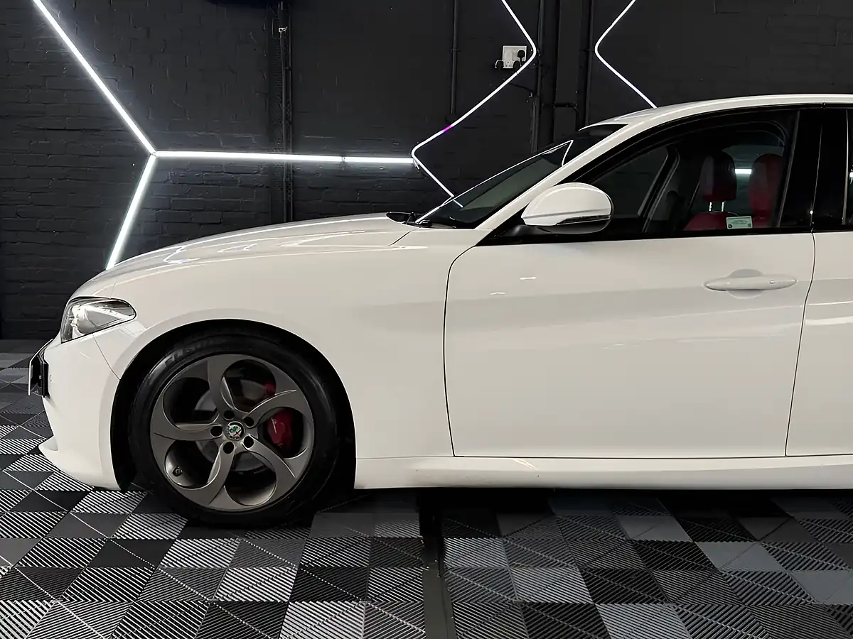 Used 2017 Alfa Romeo Giulia Speciale White - Interior and Exterior details 6
