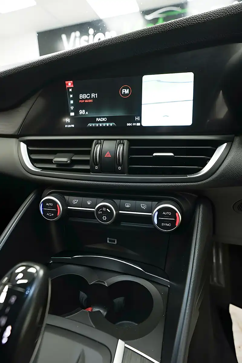 Used 2017 Alfa Romeo Giulia Tecnica Vesuvio Grey - Interior and Exterior details 17