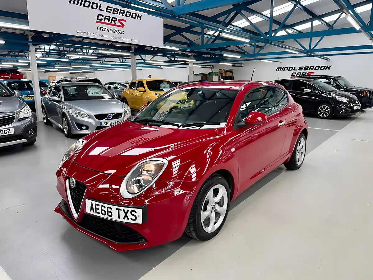 Used 2017 Alfa Romeo Mito Tecnosilk Red - Front View