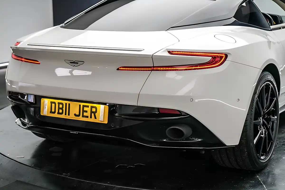 Used 2017 Aston Martin DB11 Coupe White - Interior and Exterior details 12