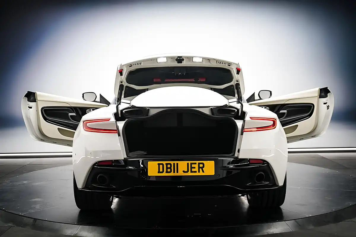 Used 2017 Aston Martin DB11 Coupe White - Interior and Exterior details 14