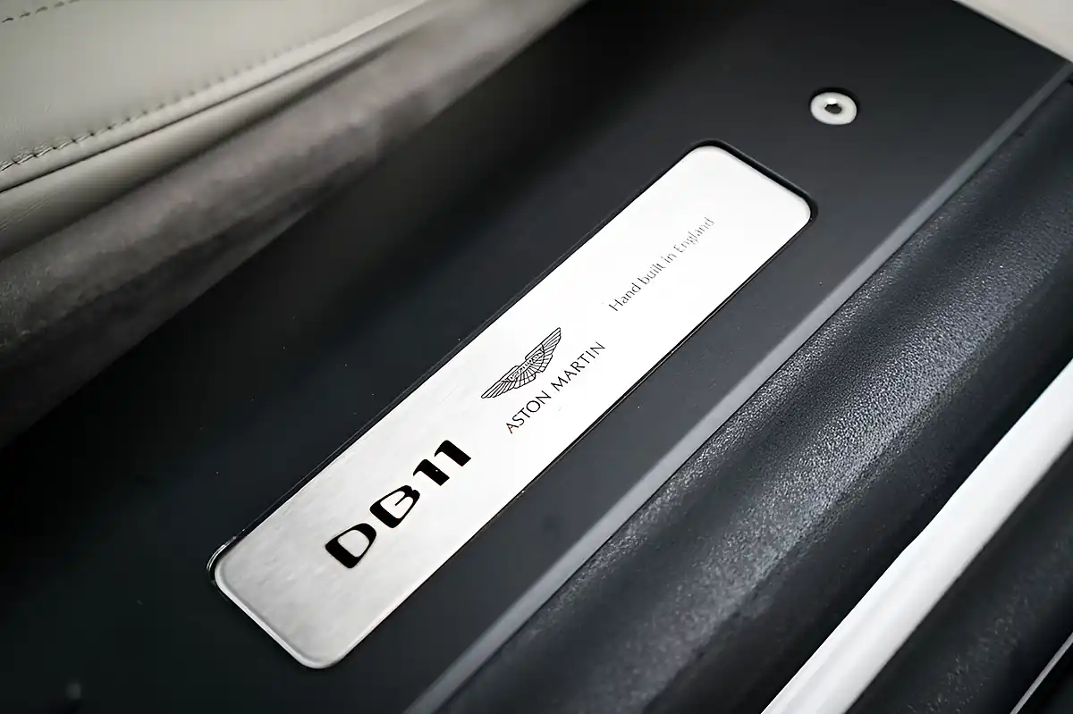 Used 2017 Aston Martin DB11 Coupe White - Interior and Exterior details 19