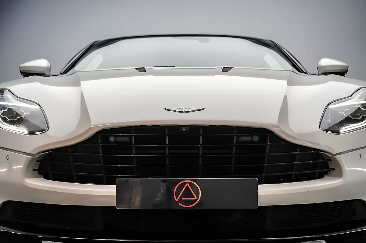 Used 2017 Aston Martin DB11 Coupe White - Interior and Exterior details 9