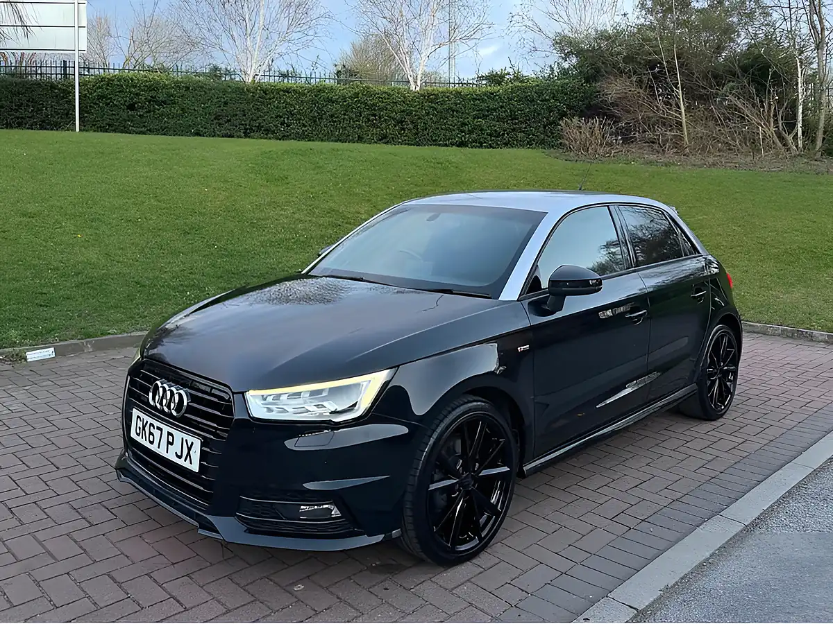 Used 2017 Audi A1 Black Edition Black - Front View