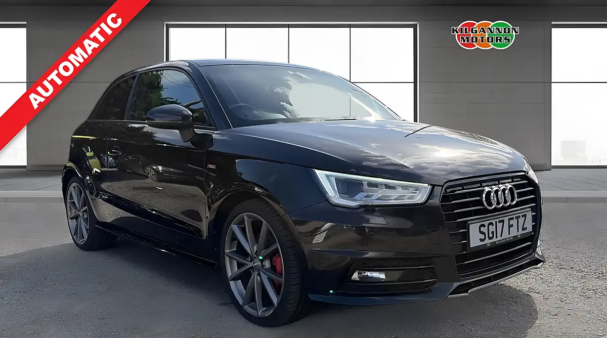 Used 2017 Audi A1 Black Edition Black - Front View