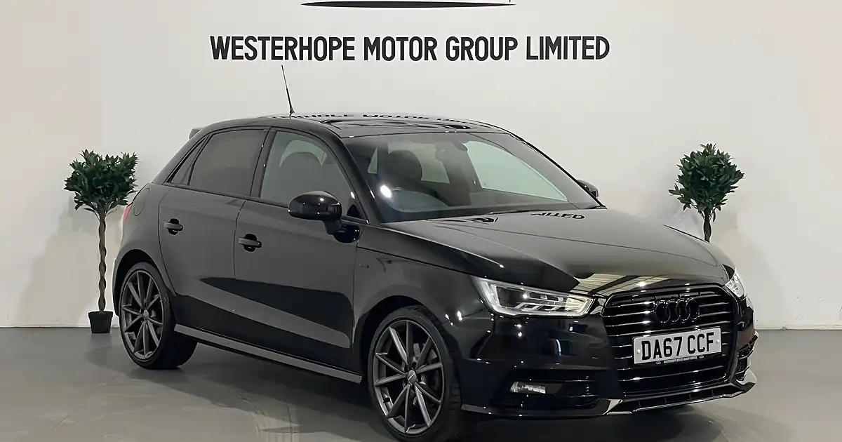 Used 2017 Audi A1 Black Edition Black - Front View