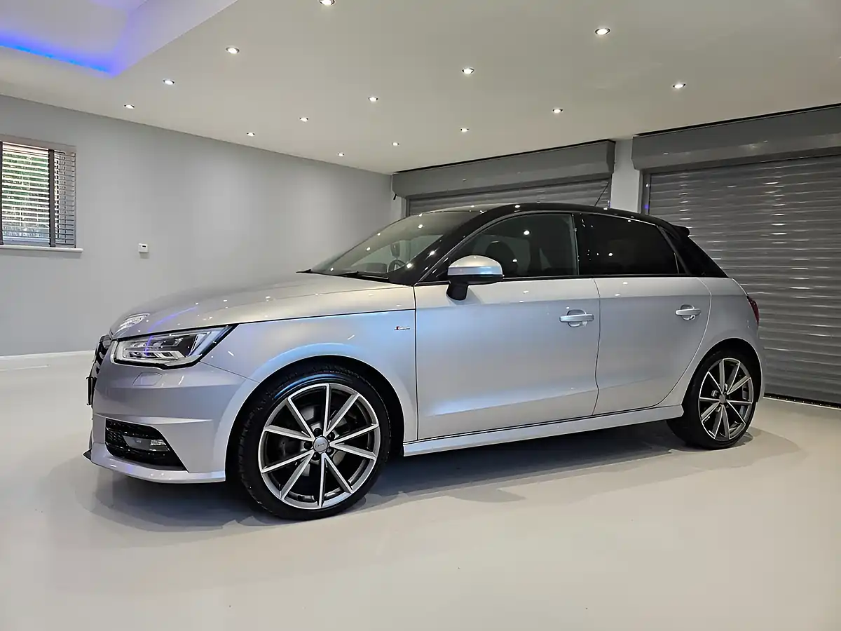 Used 2017 Audi A1 Black Edition Floret Silver - Interior and Exterior details 7