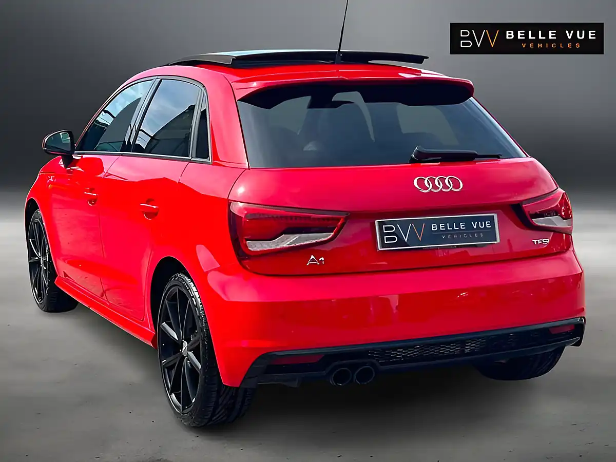 Used 2017 Audi A1 Black Edition Misano Red - Interior and Exterior details 3