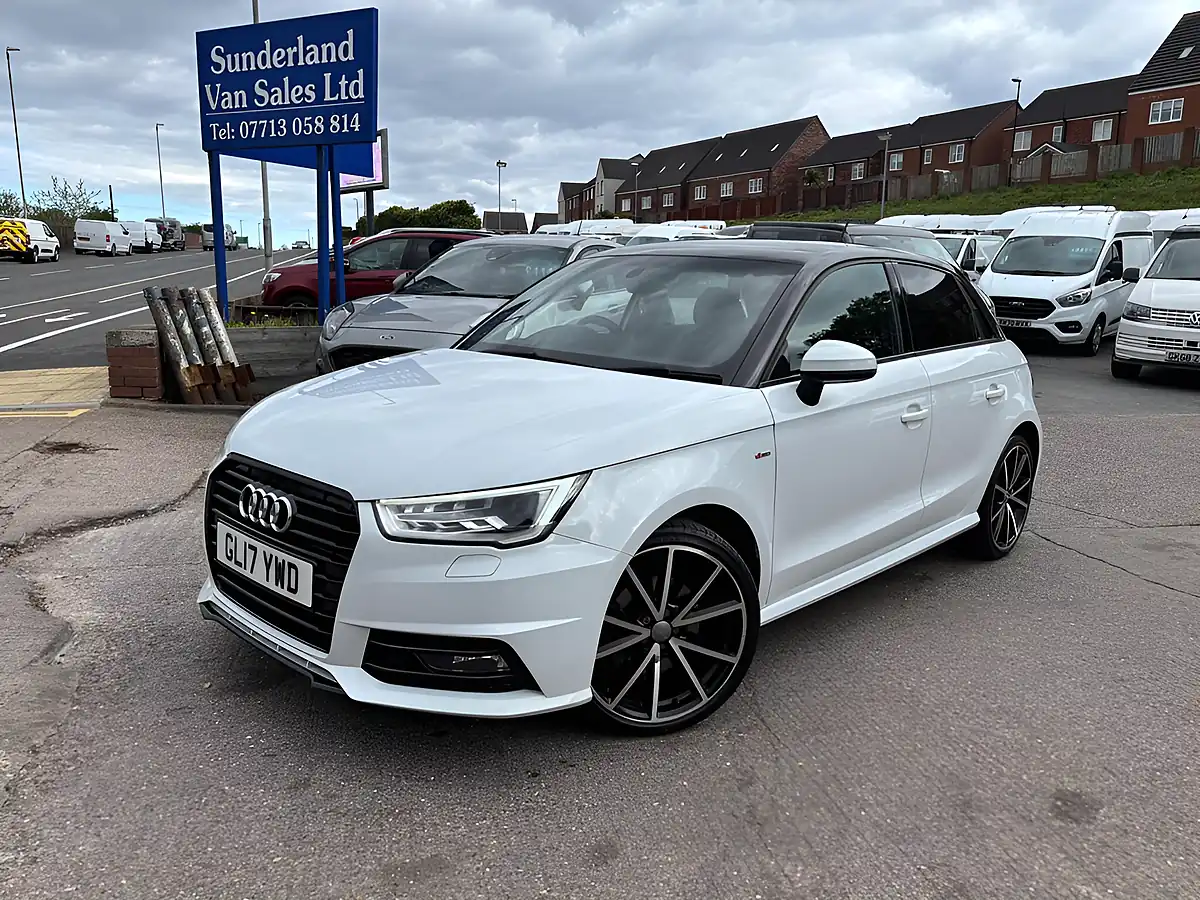 Used 2017 Audi A1 Black Edition White - Front View