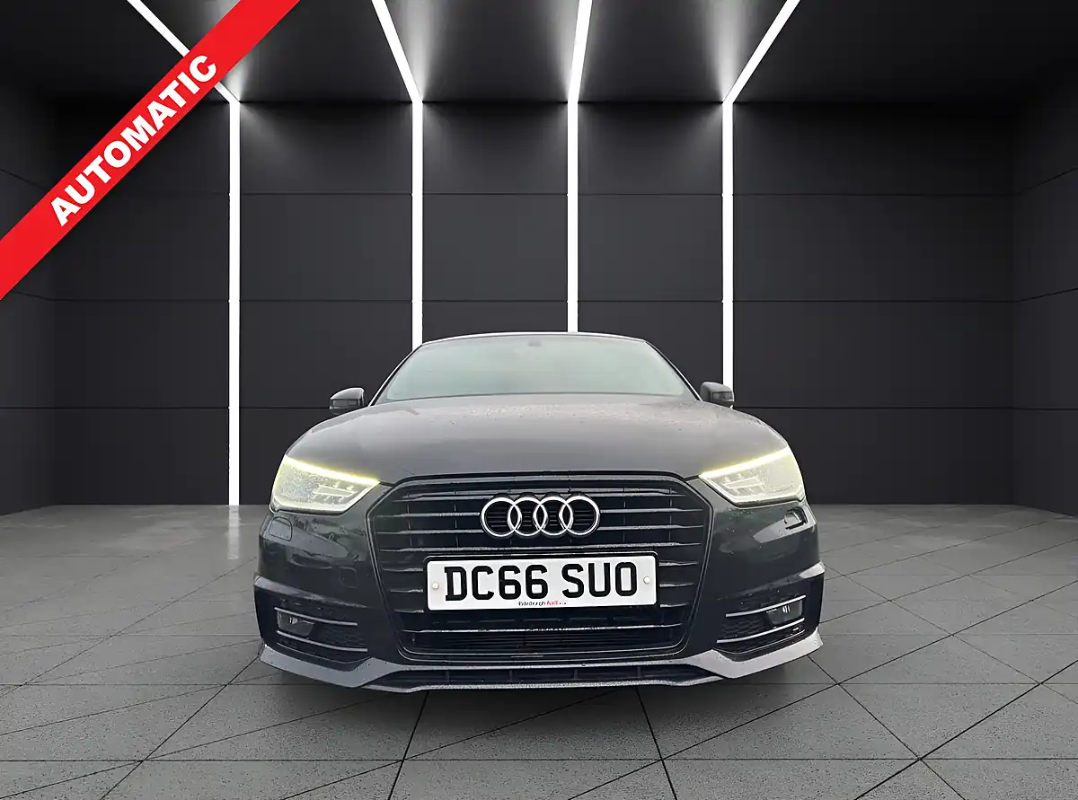 Used 2017 Audi A1 S Line Black Edition Black - Front View