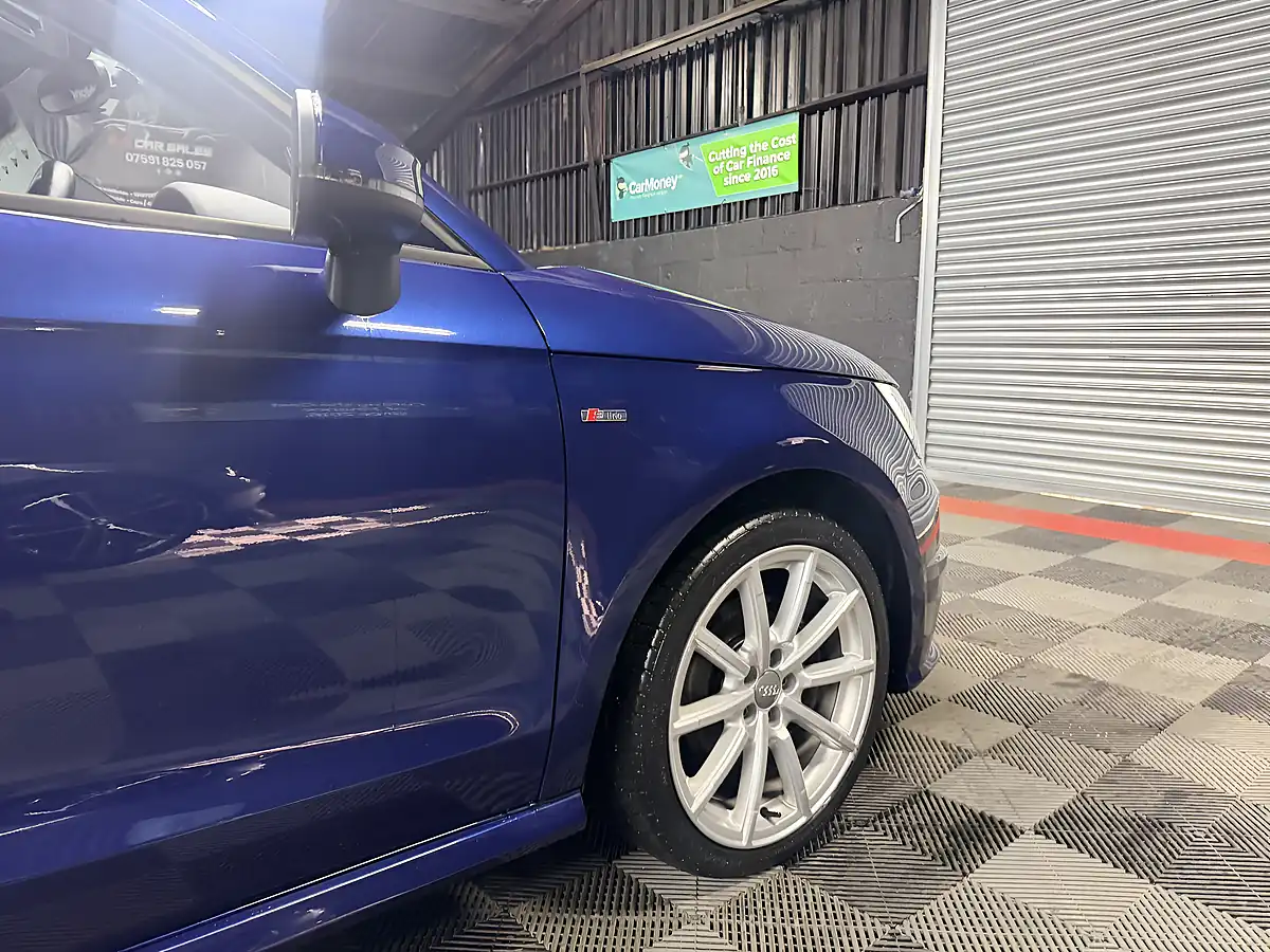 Used 2017 Audi A1 S Line Blue - Interior and Exterior details 11