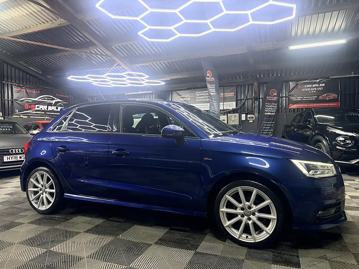 Used 2017 Audi A1 S Line Blue - Interior and Exterior details 6