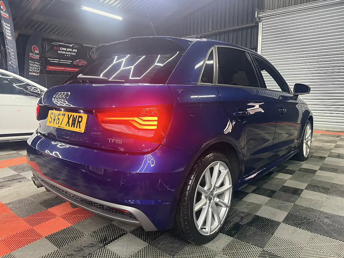 Used 2017 Audi A1 S Line Blue - Interior and Exterior details 7