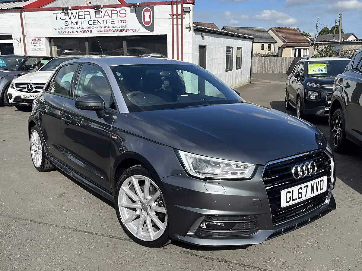 Used 2017 Audi A1 S Line Daytona Grey - Front View