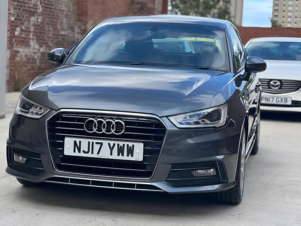 Used 2017 Audi A1 S Line Grey - Front View