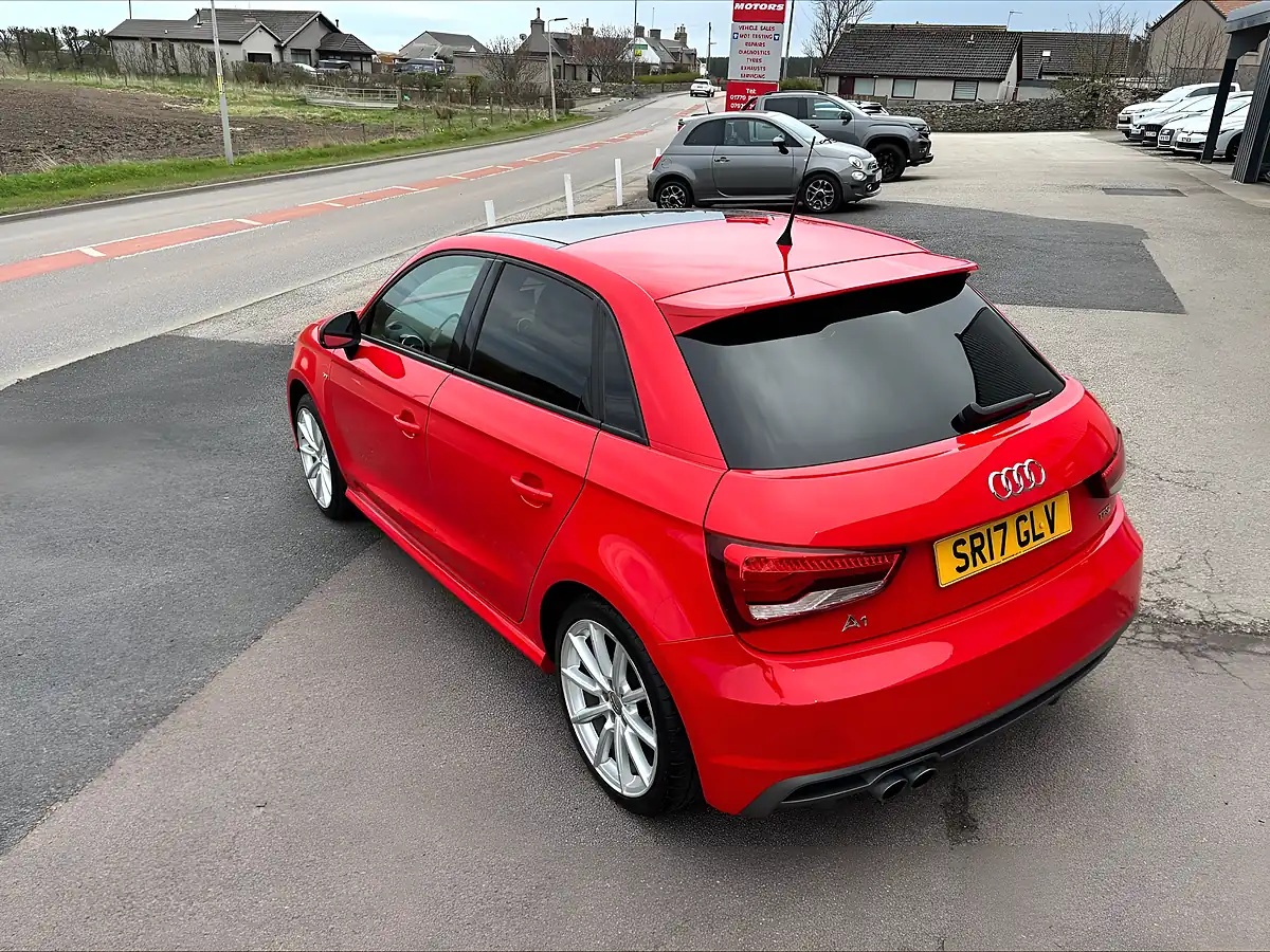 Used 2017 Audi A1 S Line Red - Interior and Exterior details 11